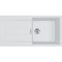 FRANKE Tectonite Virtuvinė kriauklė SIRIUS 100x51 cm, S2D 611-100, Arktis balta
