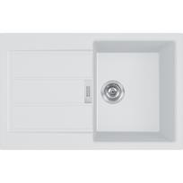 FRANKE Tectonite virtuves kriauklė SIRIUS 78 x 50 cm, S2D 611-78, Arktis Weiss