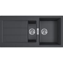 FRANKE Tectonite virtuvės kriauklė SIRIUS 100 x 50 cm, S2D 651 carbon