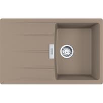 FRANKE virtuvės kriauklė CENTRO 78x50 cm, CNG 611-78, cashmere