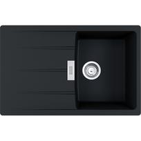 FRANKE Virtuvės kriauklė CENTRO 78x50 cm, CNG 611-78, onyx