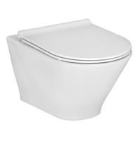 Roca Gap Rimless pakabinamas WC klozetas su SC dangčiu, 734H0N8000
