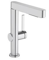 Vonios kriauklės maišytuvas Hansgrohe Finoris 230 2jet, su push-open, su ištraukiamu antgaliu, chromas