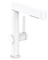 Hansgrohe Finoris 230 maišytuvas praustuvui, 2jet su Push-Open vožtuvu ir ištraukiama dušo galvute, EcoSmart, baltas matinė 76063700