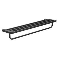Ravak 10° rankšluosčių laikiklis su lentyna 63 cm, juodas TD 330.20