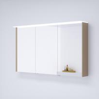 Kame Exclusive LOFT Veidrodis spintelė 100x71 cm, MC3DML/100-70/D15-LFT KAKAVO RUDA