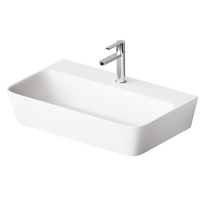 Praustuvė PAA QUADRO SilkStone 700x430mm Balta