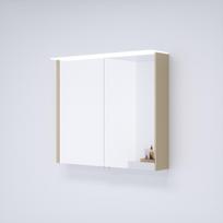 Kame Exclusive LOFT Veidrodis spintelė 80x71 cm, MC3DML/80-70/D16-LFT LINEN