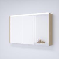 Kame Exclusive LOFT veidrodinė spintelė 100x71 cm MC3DML/100-70/D16-LFT LINEN