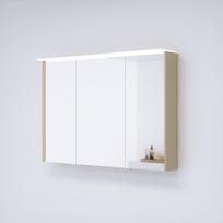 Kame Exclusive LOFT Veidrodis spintelė 120x71 cm, MC3DML/120-70/D16-LFT LINEN