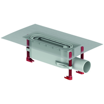 Dušo sifonas ACO Showerdrain S+ DN50 be grotelės H 90–180 mm, 9010.51.20