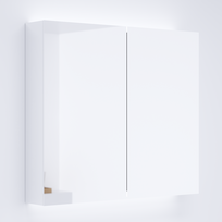 KAME SOFTLIT vonios spintelė su SHADOW-FREE apšvietimu 81x70 cm, MCDMSH/80-70/MR