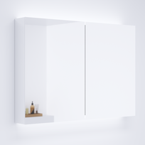 KAME SOFTLIT vonios spintelė su SHADOW-FREE apšvietimu 101x70 cm, MCDMSH/100-70/MR