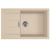 FRANKE Tectonite virtuvės kriauklė SIRIUS 78 x 50 cm, S2D 611-78XL, smėlinė