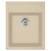 FRANKE Tectonite virtuvinė kriauklė SIRIUS 43x53 cm SID 610-40, smėlinė