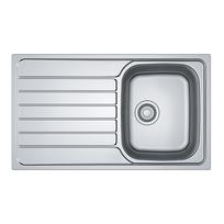 FRANKE Virtuvinė kriauklė SPARK 86x50 cm, SKX 611-86 su ventiliu