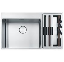 FRANKE Virtuvės kriauklė BOX CENTRE 86x51 cm su priedais, BWX 220-54-27A