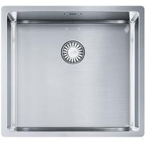 FRANKE Virtuvės kriauklė BOX 49x45 cm su PushKnob ventiliu, BXX 210/110-45