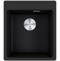FRANKE Virtuvės praustuvas MARIS 44x50 cm PushKnob, MRG 610-39 A 114.0658.418 Juodas