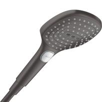 Dušo galvutė Hansgrohe Raindance Select E 120 3jet, matinė juoda chromo 26520340
