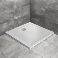 Dušo padėklas Radaway DOROS C Kvadratinis 90x90 cm, baltas akmuo