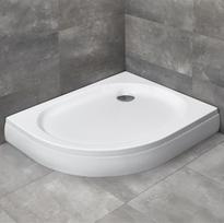 Dušo padėklas Radaway PATMOS E Asimetrinis Pusapvalis 100x80 cm R550