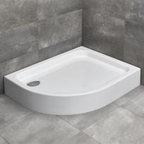 Dušo padėklas Radaway LAROS E Asimetrinis Pusapvalis Compact 100x80 cm R