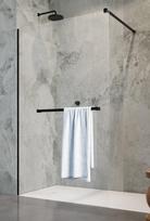 Radaway MODO New Black II dušo sienelė su rankšluosčio laikikliu 800x2000 mm