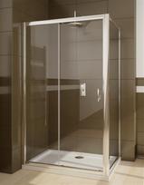 Radaway Stačiakampė dušo kabina Premium Plus DWJ+S 100x80 cm