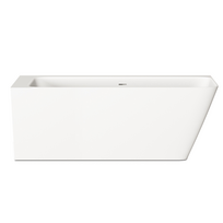 Vonios PAA QUADRO CORNER D SilkStone 1600x750 mm Balta