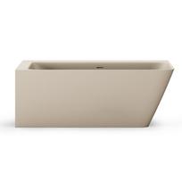 Vanna PAA QUADRO CORNER D SilkStone 1600x750 mm matinė caffe latte