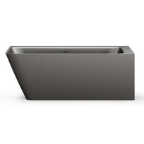 Vonia PAA QUADRO CORNER A SilkStone 1600x750 mm Grafitas