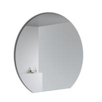 Kame SEMI ROUND veidrodis su LED apšvietimu 120x110 cm