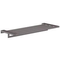 Hansgrohe AddStoris vonios lentyna su rankšluosčių laikikliu, 65 cm ilgio, matinė juoda chromo 41751340