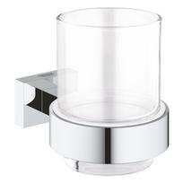 Grohe Essentials Cube Stiklo laikiklis, chromas