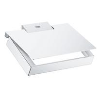 Grohe Selection Cube Tualetinio popieriaus laikiklis su dangteliu, chromas