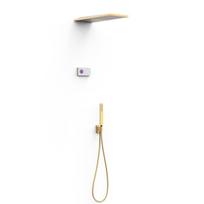 Dušos sistema TRES Shower Technology su termostatu, Rožinė Auksinė 09286551OPM