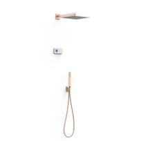 Dušos sistema TRES Shower Technology su termostatu, Rožinė Auksinė 09286563OPM