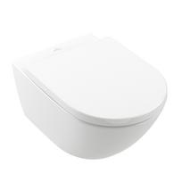 Villeroy & Boch Subway 3.0 Rimless TwistFlush pakabinamas WC su SC dangčiu, CeramicPlus 4670TSR1