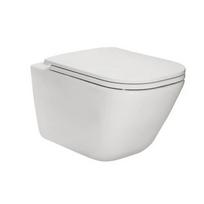 Roca The Gap Rimless pakabinamas WC puodas su Slow Close dangčiu, A34H47