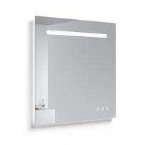Kame SMART Veidrodis su LED apšvietimu, USB ir Bluetooth 80x80 cm (MR-R04/80-80/TECH)