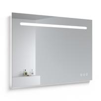 Kame SMART Veidrodis su LED apšvietimu, USB ir Bluetooth 120x80 cm (MR-R04/120-80/TECH)