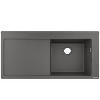 Hansgrohe S514-F450 Virtuvės kriauklė 105x51 cm, stone grey