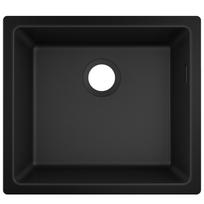 Hansgrohe S510-U450 Virtuvės kriauklė 50x45 cm, graphite black