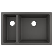 Hansgrohe S510-U635 Virtuvės kriauklė 71x45 cm, stone grey