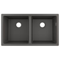Hansgrohe S510-U770 Virtuvės kriauklė 82x45 cm, stone grey