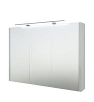Raguvos Baldai Vonios kambario veidrodis-spintelė 98,2 cm su LED apšvietimu, 14027611