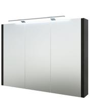 Raguvos Baldai Vonios kambario veidrodinė spintelė 98,2 cm su LED apšvietimu, 1402701