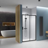 Radaway stumdomos dušo durys Premium Pro Black DWJ 120 cm R