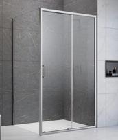Radaway Stačiakampė dušo kabina Premium PRO KDJ+S 100R x 80 cm